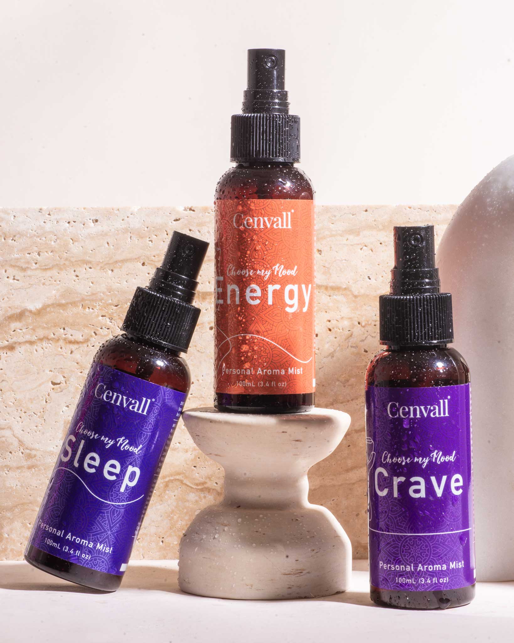 CHOOSE MY MOOD PERSONAL AROMA MIST TRIO